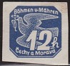 Czech Republic 1939 Fauna 12 H Blue Scott P6